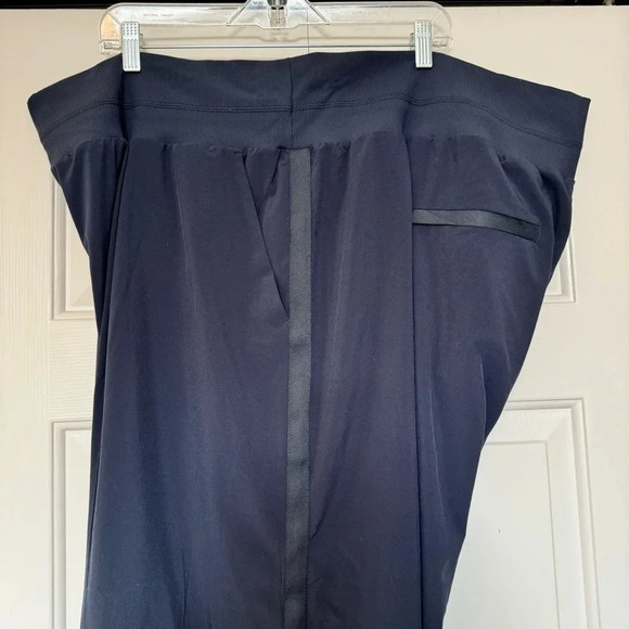 Athleta Nolita Wide Leg Navy Pants - Picture 6 of 9